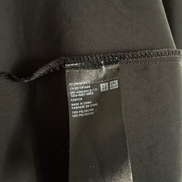 Black Midi Slip Dress - Picture 8 of 8